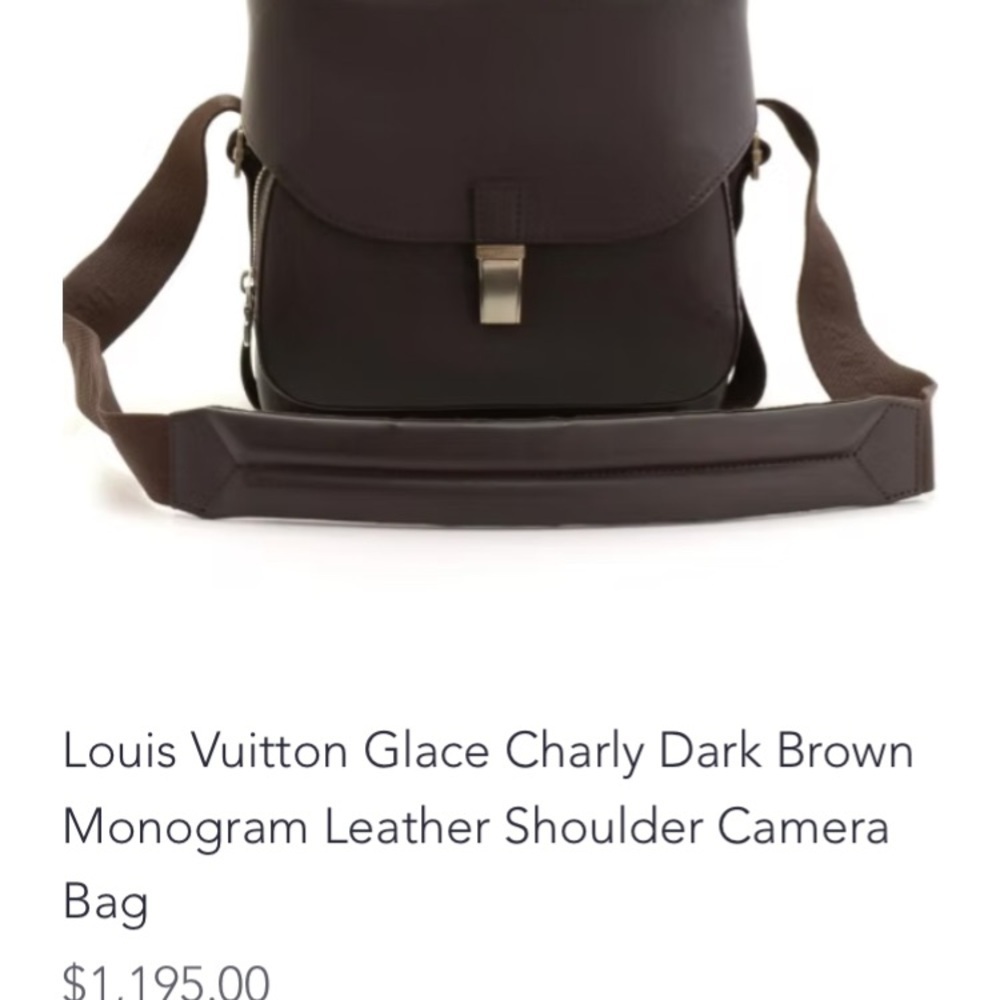 Authentic pre loved Louis Vuitton!!🥰🥰Charly Monogram- Glacéd Brown Leather